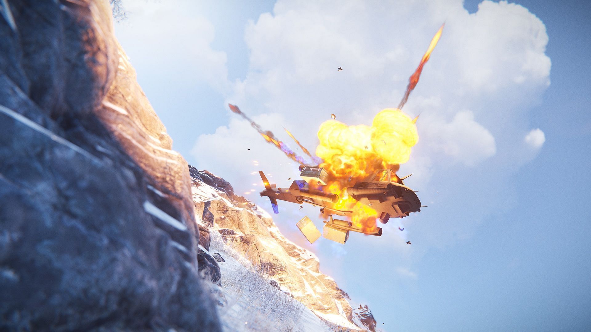 Destroying the Patrol Helicopter (Image via Facepunch Studios)